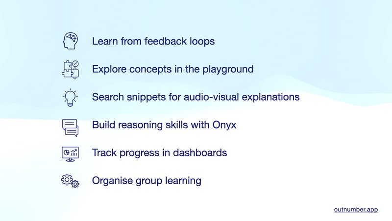 outnumber maths app features